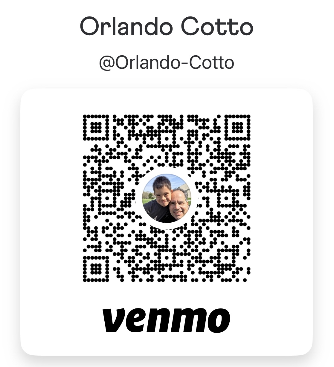 Orlando Cotto QR Code